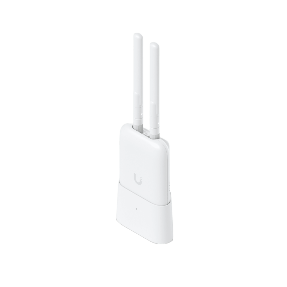 Antenas omnidireccionales y Stand para AP UK-ULTRA (no incluido), incluye 2 antenas dual-band de 3 dBi en 2.4 Ghz y 4 dBi en 5 Ghz