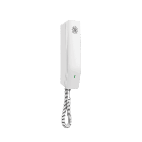 Teléfono IP para Hoteles / Altavoz HD en Bocina / 2 Cuentas y Líneas SIP / 10 Teclas de Marcación Rápida / 3 Teclas Programables / Wi-Fi de Doble Banda / Gestión con GDMS / Color Blanco /